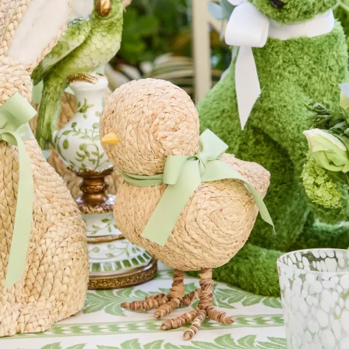 Spring Decorations<Mrs. Alice Rattan Meadow Tablescape