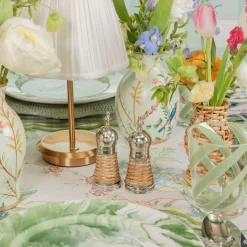 Summer Crockery | Crockery Sets<Mrs. Alice Rattan Salt & Pepper Set