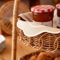 For The Hostess | For The Rattan Lover<Mrs. Alice Rattan Two Tiered Stand