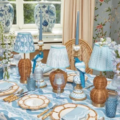 Rechargeable Table Lamps | Summer Lighting<Mrs. Alice Rattan Ursula Rechargeable Lamp
