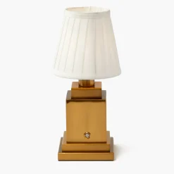 Rechargeable Table Lamps<Mrs. Alice Rechargeable Lamp with Cream Shade (15cm)