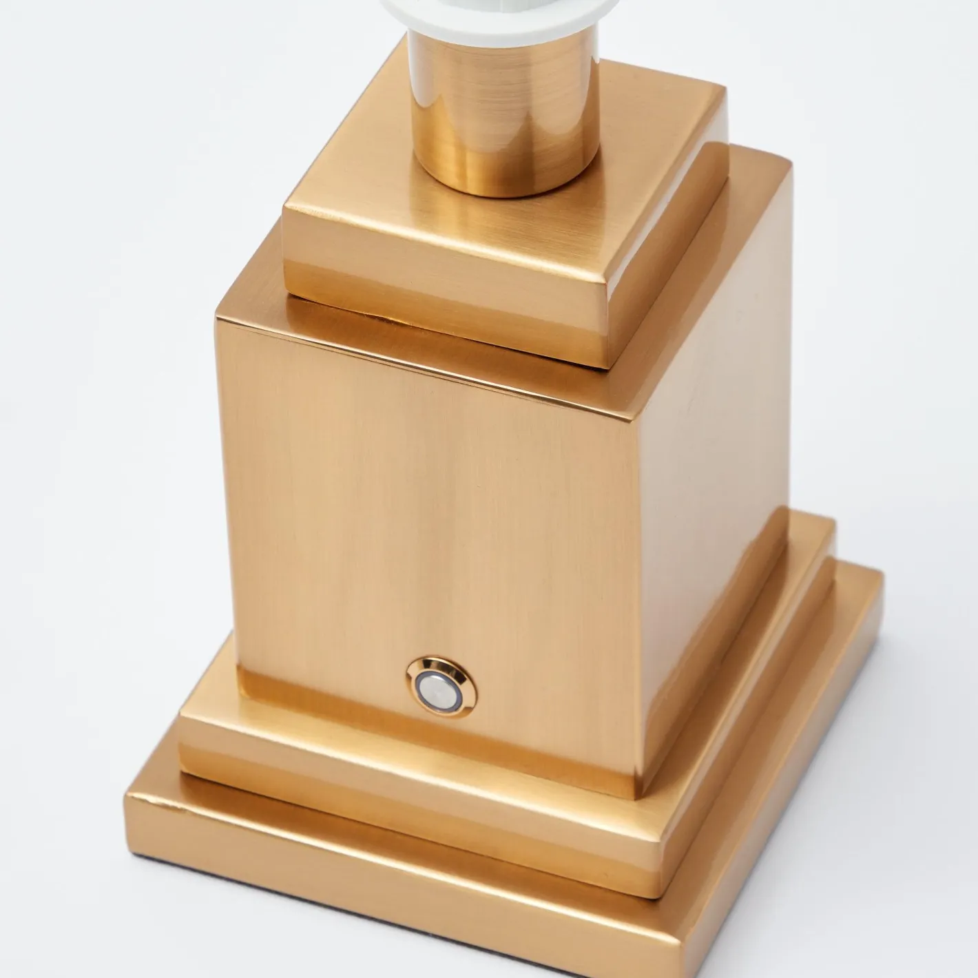 Rechargeable Table Lamps<Mrs. Alice Rechargeable Lamp with Pink & Green Ikat Shade (18cm)