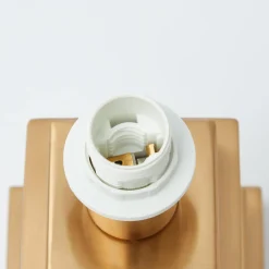 Rechargeable Table Lamps<Mrs. Alice Rechargeable Lamp with Pink & Green Ikat Shade (18cm)