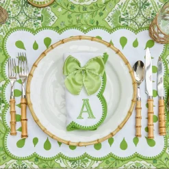 Placemats<Mrs. Alice Rectangular Bettina White Placemats (Set of 4)