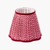 Lampshades<Mrs. Alice Red Lotus Lampshade (18cm)