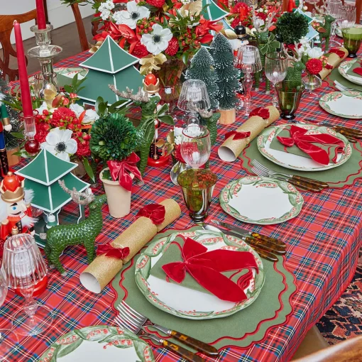 Christmas Decorations<Mrs. Alice Red Ribboned Potted Boxwood Ball (Pair)
