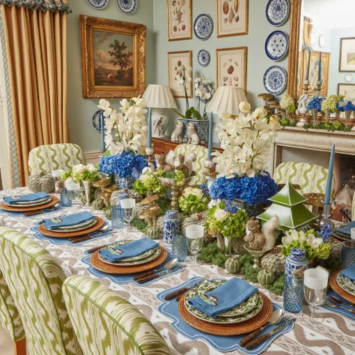 Spring Decorations | For The Homemaker<Mrs. Alice Round Chinoiserie Ginger Jars (Pair)
