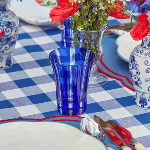 Glasses<Mrs. Alice Royal Blue Positano Glasses (Set of 4)