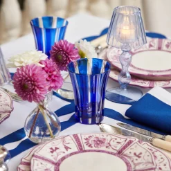 Glasses<Mrs. Alice Royal Blue Positano Glasses (Set of 4)