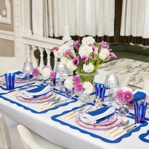 Glasses<Mrs. Alice Royal Blue Positano Glasses (Set of 4)