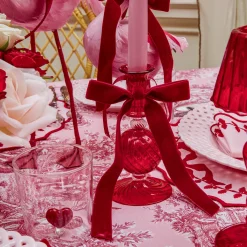 Napkin Rings & Bows<Mrs. Alice Ruby Red Velvet Bow (Set of 4) - 20cm