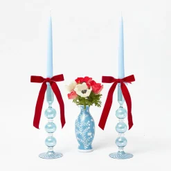 Napkin Rings & Bows<Mrs. Alice Ruby Red Velvet Bow (Set of 4) - 20cm