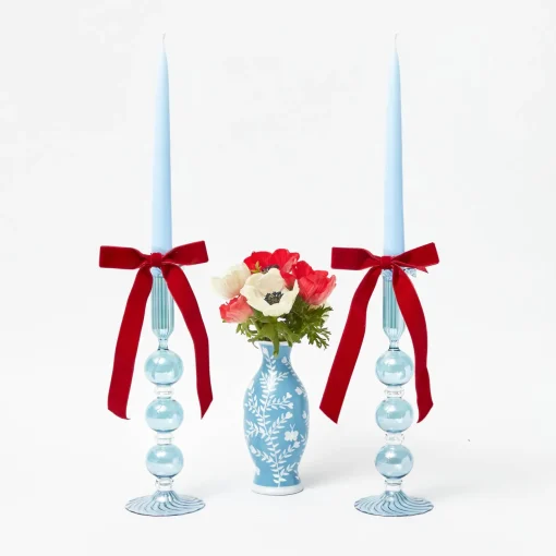 Napkin Rings & Bows<Mrs. Alice Ruby Red Velvet Bow (Set of 4) - 20cm