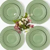 Crockery Sets<Mrs. Alice Sage Basketweave Dinner & Starter Plates (Set of 8)