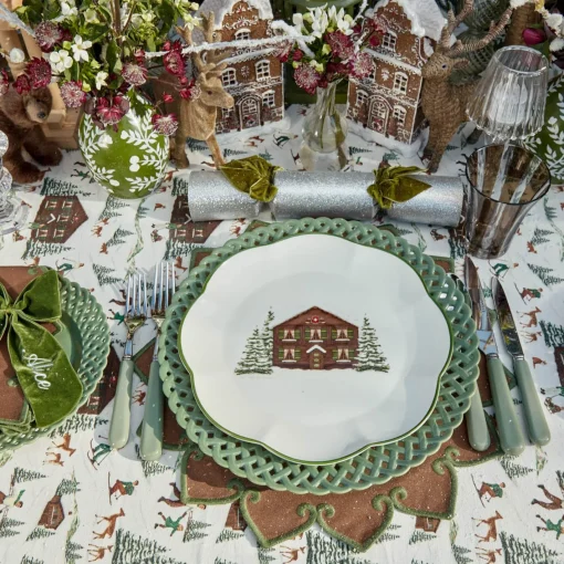 Dinner Plates<Mrs. Alice Sage Basketweave Dinner Plate