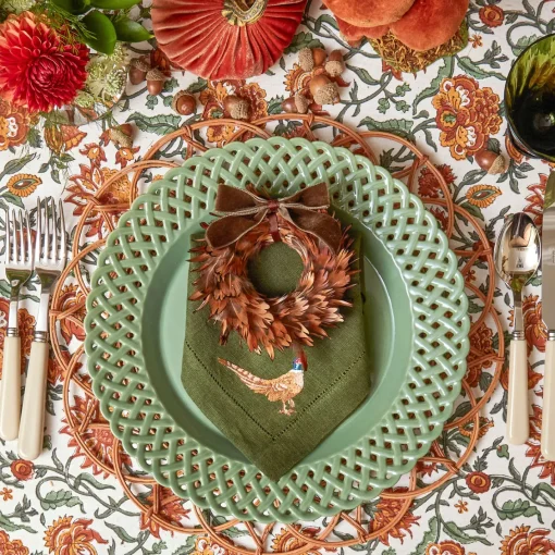 Dinner Plates | Crockery Sets<Mrs. Alice Sage Basketweave Dinner Plates (Set of 4)