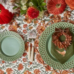 Dinner Plates<Mrs. Alice Sage Basketweave Dinner Plate