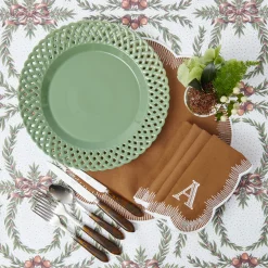 Dinner Plates<Mrs. Alice Sage Basketweave Dinner Plate