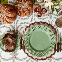 Dinner Plates<Mrs. Alice Sage Basketweave Dinner Plate
