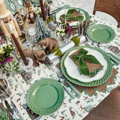Dinner Plates | Crockery Sets<Mrs. Alice Sage Basketweave Dinner Plates (Set of 4)