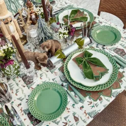 Dinner Plates<Mrs. Alice Sage Basketweave Dinner Plate