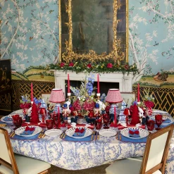 Napkins<Mrs. Alice Scalloped Christmas Tree Cocktail Napkins (Set of 4)