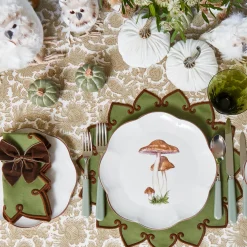 Dinner Plates<Mrs. Alice Scalloped Mushroom Dinner Plate