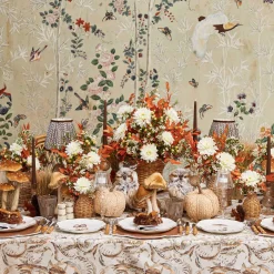 Dinner Plates | Crockery Sets<Mrs. Alice Scalloped Mushroom Dinner Plates (Set of 4)