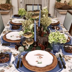 Dinner Plates | Crockery Sets<Mrs. Alice Scalloped Mushroom Dinner Plates (Set of 4)
