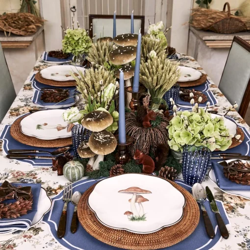 Dinner Plates | Crockery Sets<Mrs. Alice Scalloped Mushroom Dinner Plates (Set of 4)