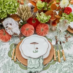 Starter Plates<Mrs. Alice Scalloped Mushroom Starter Plate (Brown)