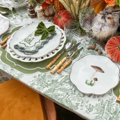Starter Plates<Mrs. Alice Scalloped Mushroom Starter Plate (Brown)