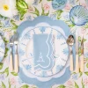 Table Linen Sets | Mrs. Alice Monogram<Mrs. Alice Serena Appliqué Blue Placemats & Napkins (Set of 4)