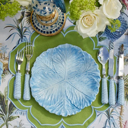 Summer Crockery | Dinner Plates<Mrs. Alice Serena Cabbage Dinner Plate