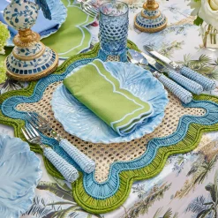 Summer Crockery | Dinner Plates<Mrs. Alice Serena Cabbage Dinner Plate