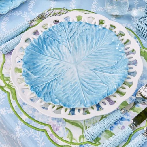 Summer Crockery | Dinner Plates<Mrs. Alice Serena Cabbage Dinner Plate