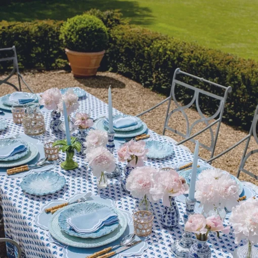 Placemats<Mrs. Alice Serena Cornflower Blue Placemats (Set of 4)