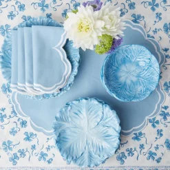 Placemats<Mrs. Alice Serena Cornflower Blue Placemats (Set of 4)