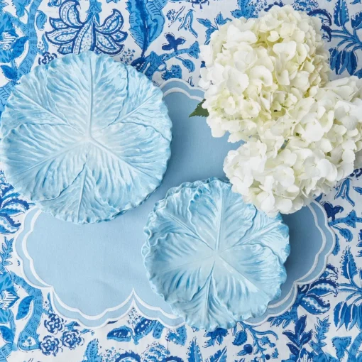 Placemats<Mrs. Alice Serena Cornflower Blue Placemats (Set of 4)