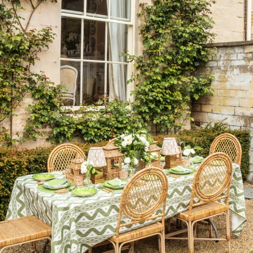 Crockery Sets<Mrs. Alice Serena Green Cabbage Dinner & Starter Plates (Set of 8)