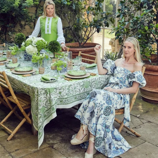 Tablecloths<Mrs. Alice Serena Green Tablecloth