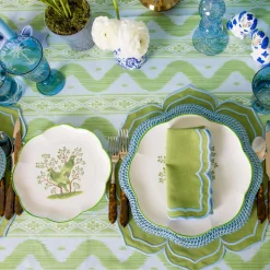 Summer Crockery | Starter Plates<Mrs. Alice Singing Bird Starter Plates (Set of 4)