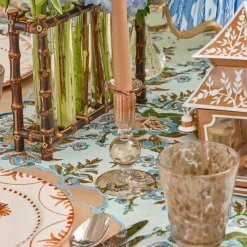 Summer Glassware | Summer Candleware<Mrs. Alice Small Eden Chestnut Candle Holder (Pair)