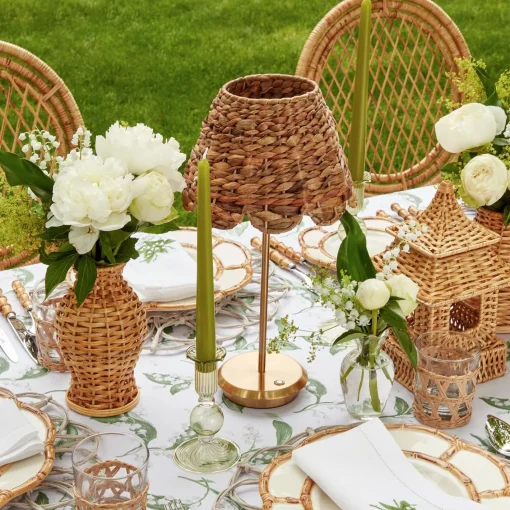 Summer Glassware | Summer Candleware<Mrs. Alice Small Eden Green Candle Holders (Pair)
