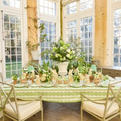 Summer Glassware | Summer Candleware<Mrs. Alice Small Eden Green Candle Holders (Pair)