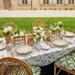 Summer Glassware | Summer Candleware<Mrs. Alice Small Eden Green Candle Holders (Pair)