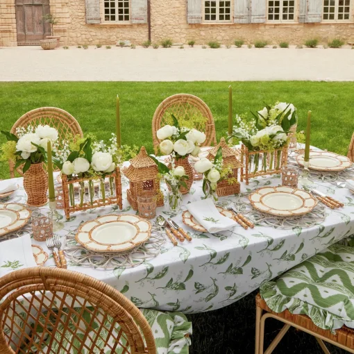 Summer Glassware | Summer Candleware<Mrs. Alice Small Eden Green Candle Holders (Pair)