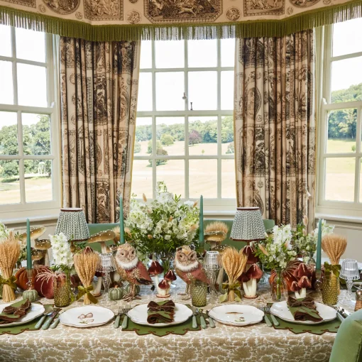 Summer Glassware | Summer Candleware<Mrs. Alice Small Eden Green Candle Holders (Pair)