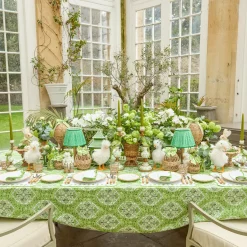 Summer Candleware | Candle Holders<Mrs. Alice Small Green Parrot Candle Holders (Pair)