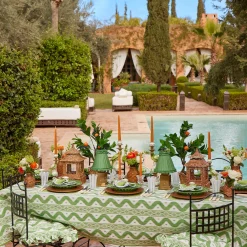 Summer Candleware | Candle Holders<Mrs. Alice Small Green Parrot Candle Holders (Pair)